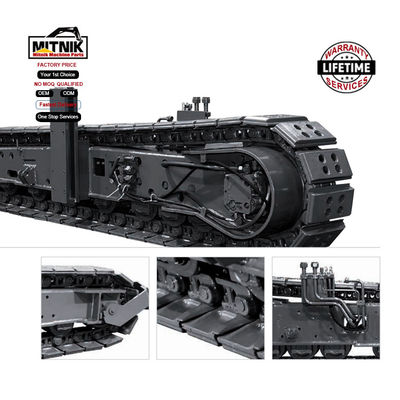 Excavator Undercarriage Parts 8-10 Tons Rubber Steel Track Chassis for Drilling Rig