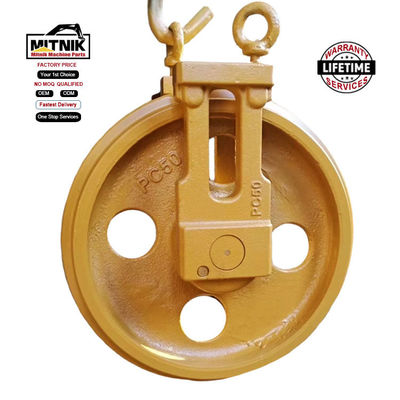 8-12mm Hardness Depth Forging Mini Excavator Track Idler for OEM and Aftermarket Needs