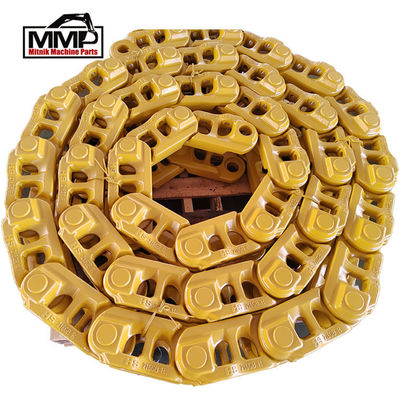 Yellow/Black 136KGS Undercarriage Parts Track Chains Group Track Links Track Shoe assembly