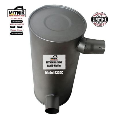 E70B Excavator Digger Exhaust Silencer Muffler Spare Parts for Construction Machinery