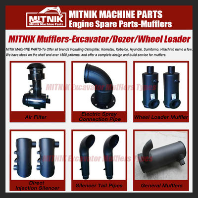 SK200-8 Excavator Exhaust Silencer Muffler with Advanced Technology