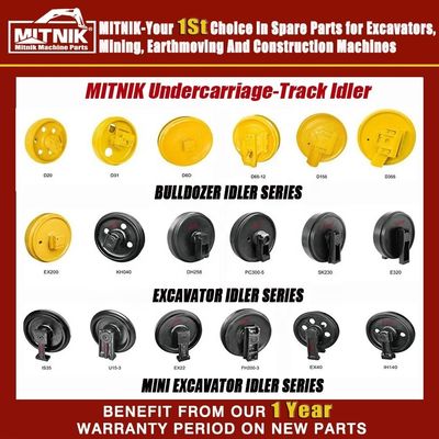 Spare Parts Bulldozer Undercarriage D20 D30 D31 D3B D3C D3D Front Wheel Idler Roller